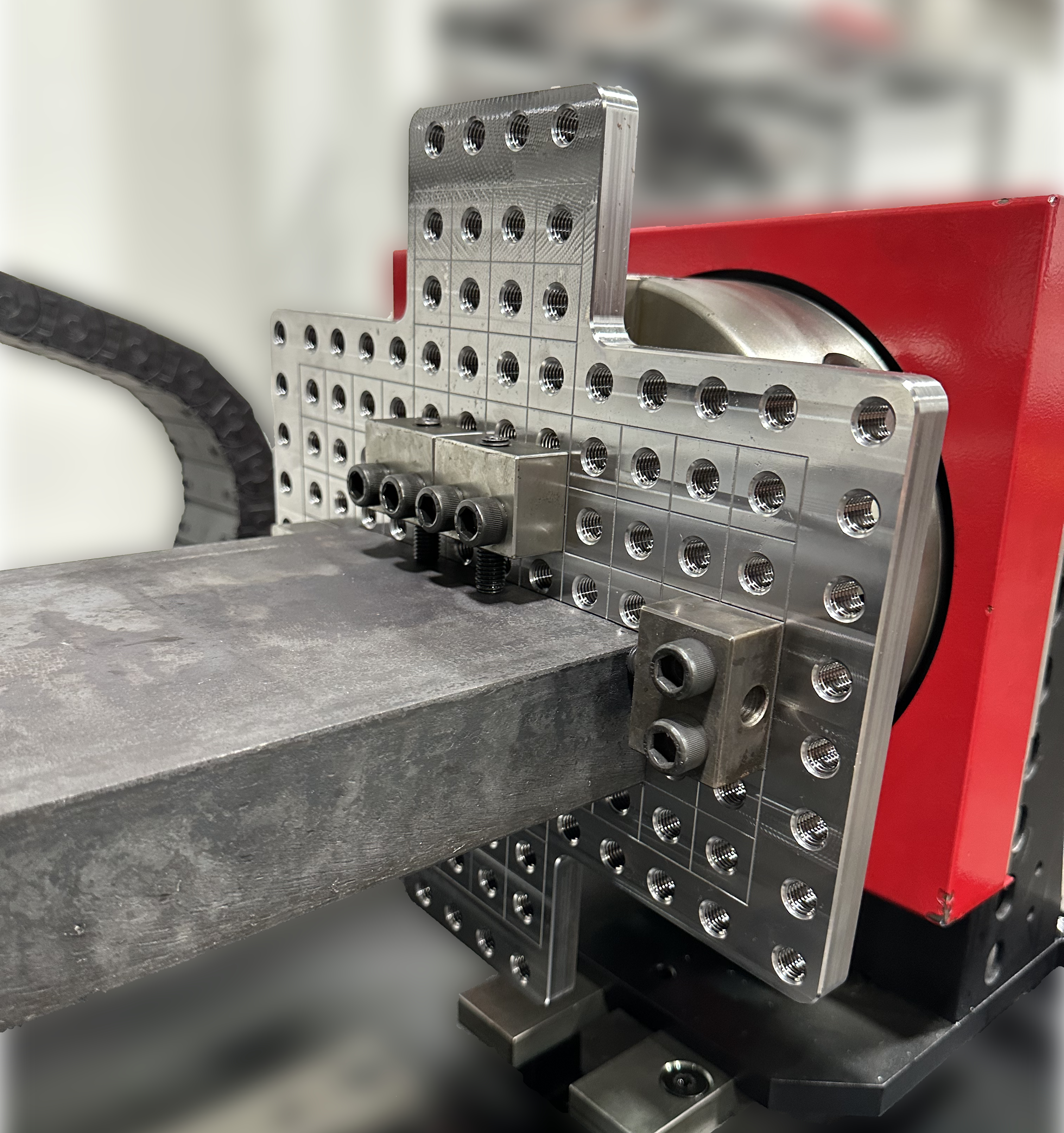 Square and Rectangular Tubing Setup (Alternate View)