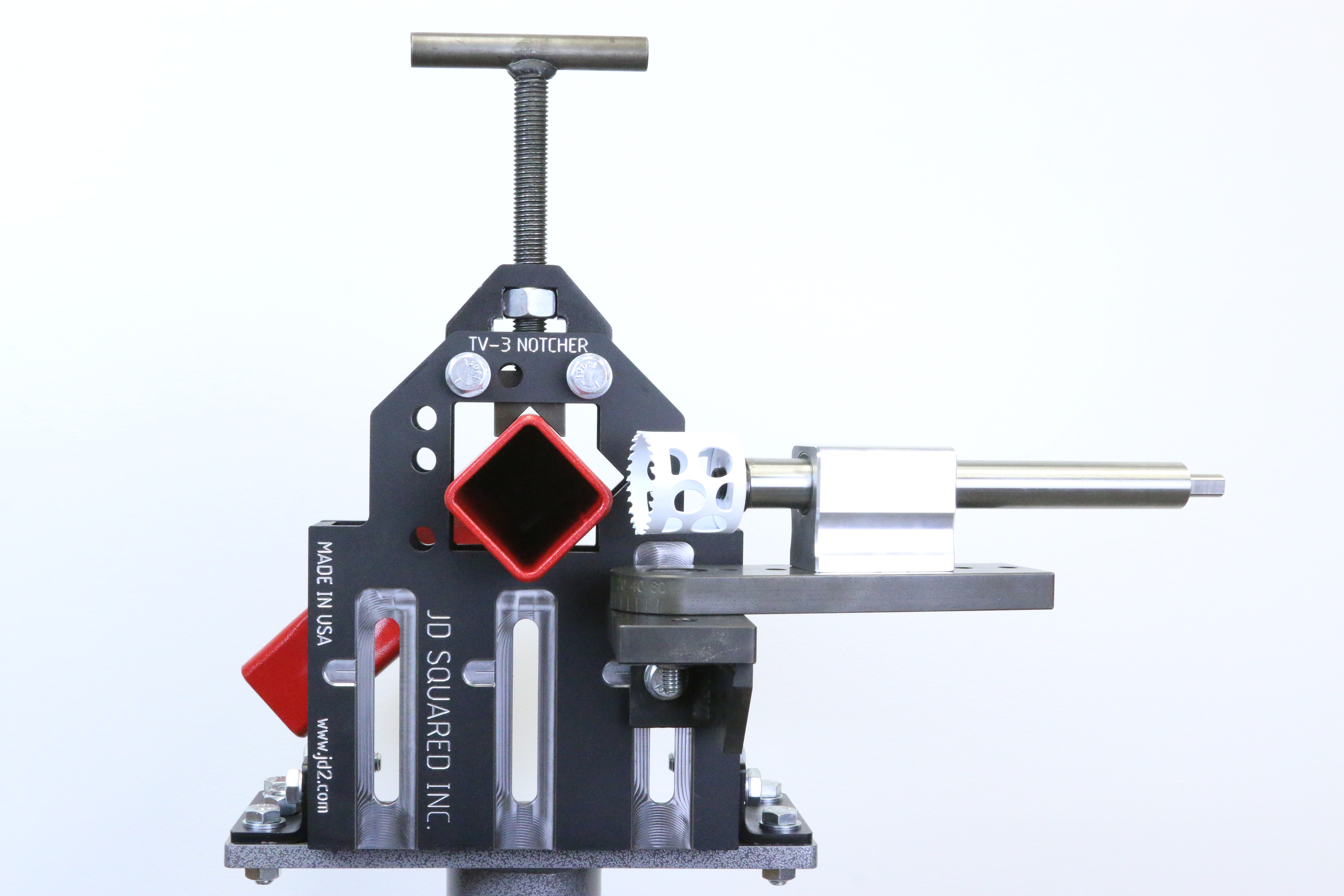 TV-3 Diamond Notching on Square Tubing