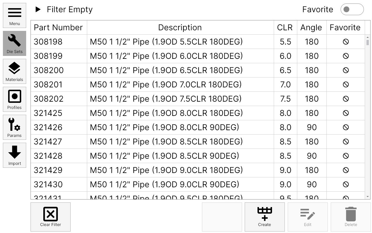 HMI1000 Data Management